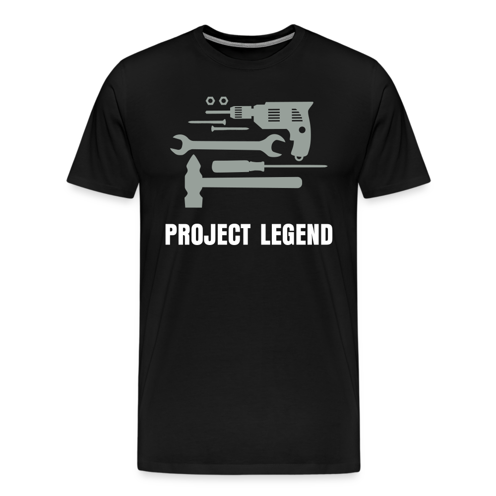 Project Fluent | Men's Premium Graphic Tee - black