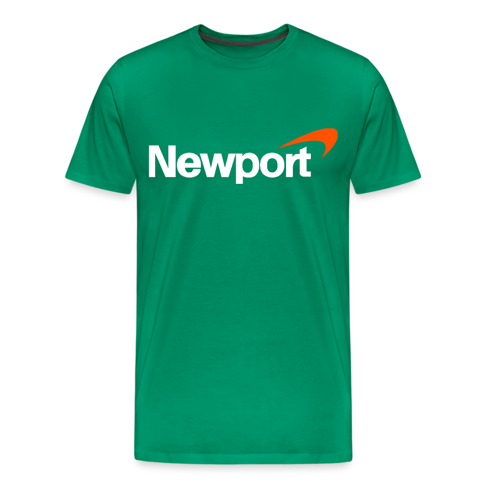 Newport Shirt | Premium Mens Graphic Tee - kelly green