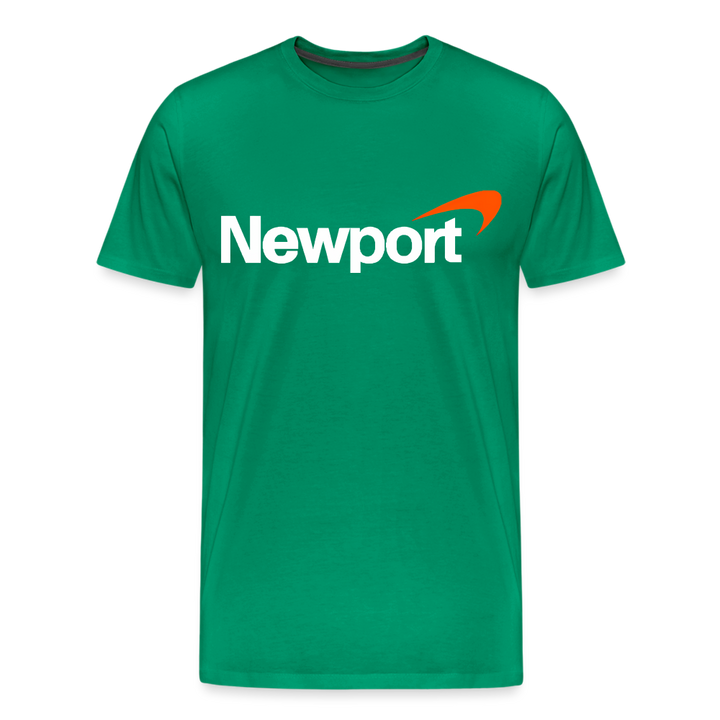 Newport Shirt | Premium Mens Graphic Tee - kelly green