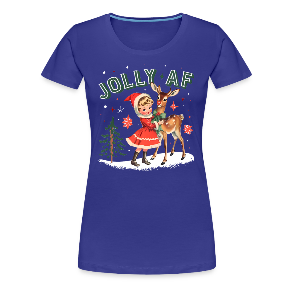 Jolly AF - royal blue