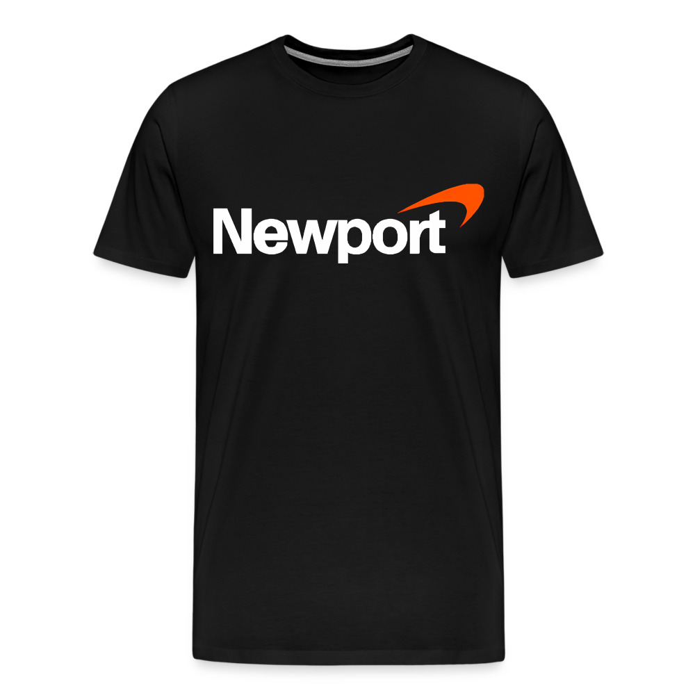 Newport Shirt | Premium Mens Graphic Tee - black