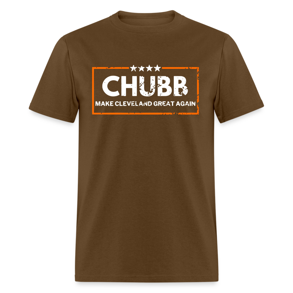 Chubb Make Cleveland Great Again | Graphic Tee - brown