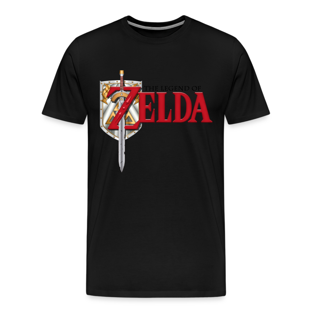 Legend of Zelda Shirt | Premium Mens Graphic Tee - black