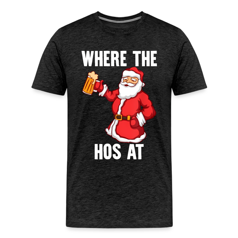 Where The Hos At - charcoal grey