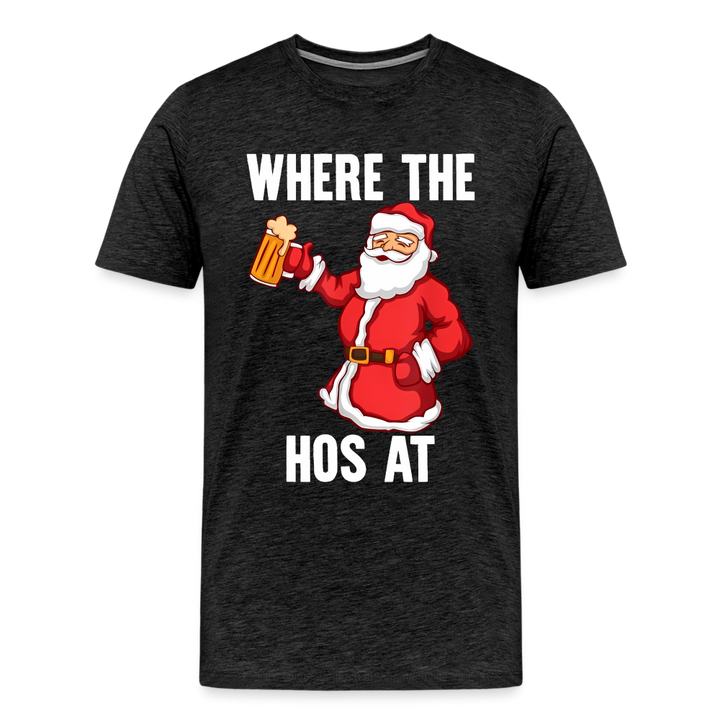 Where The Hos At - charcoal grey