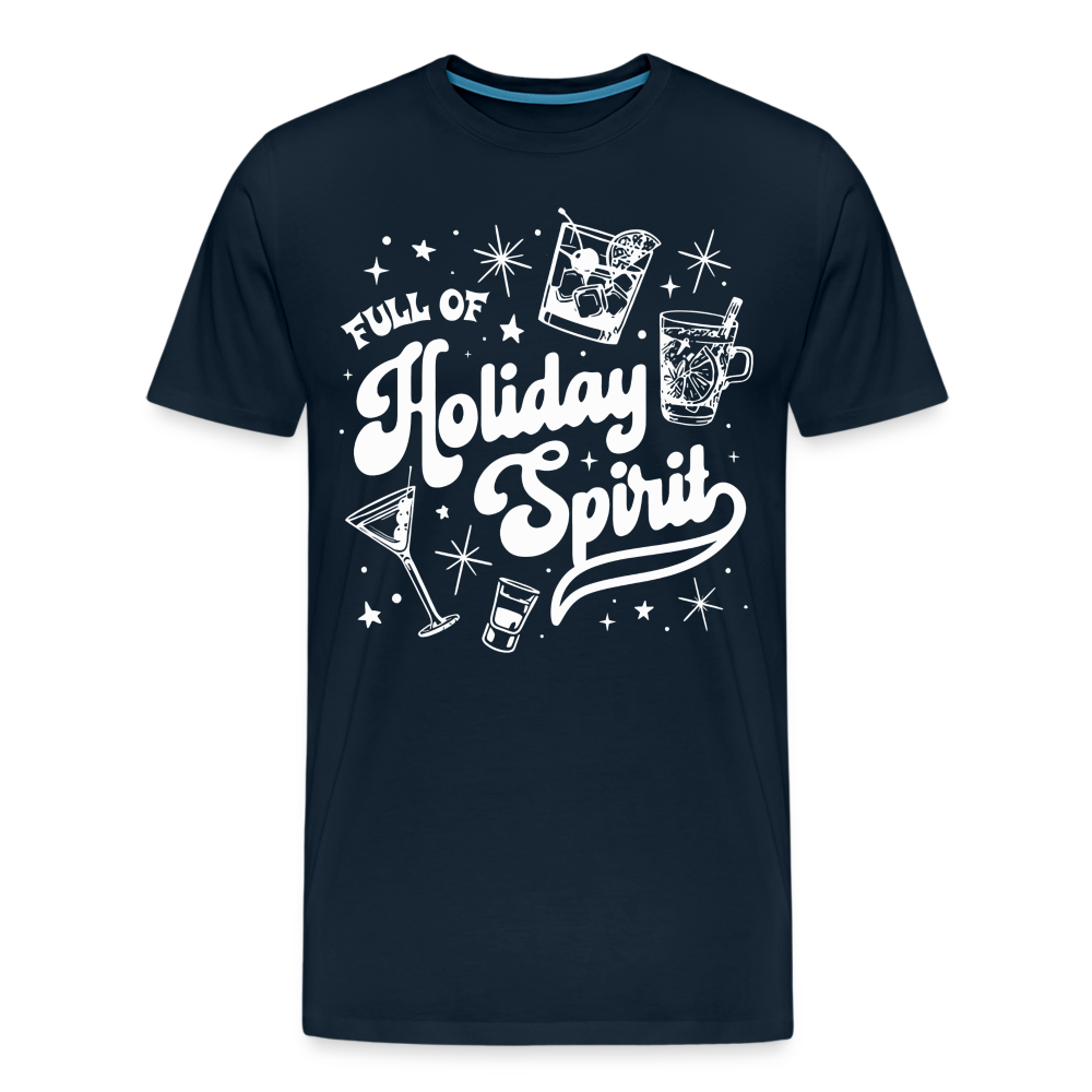 Full Of Holiday Spirit - deep navy