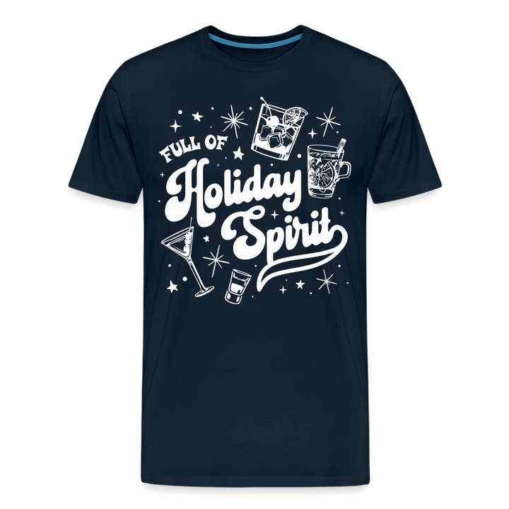 Full Of Holiday Spirit - deep navy