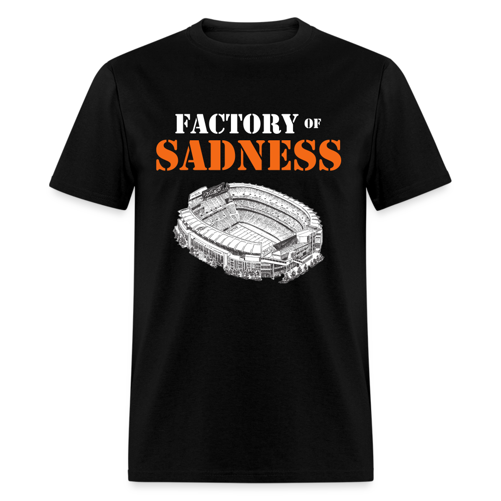 Factory of Sadness Shirt | Graphic Tee - black
