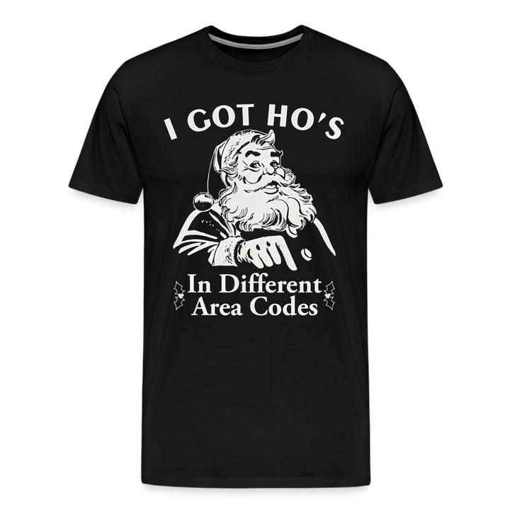 I Got Hos In Different Area Codes - black