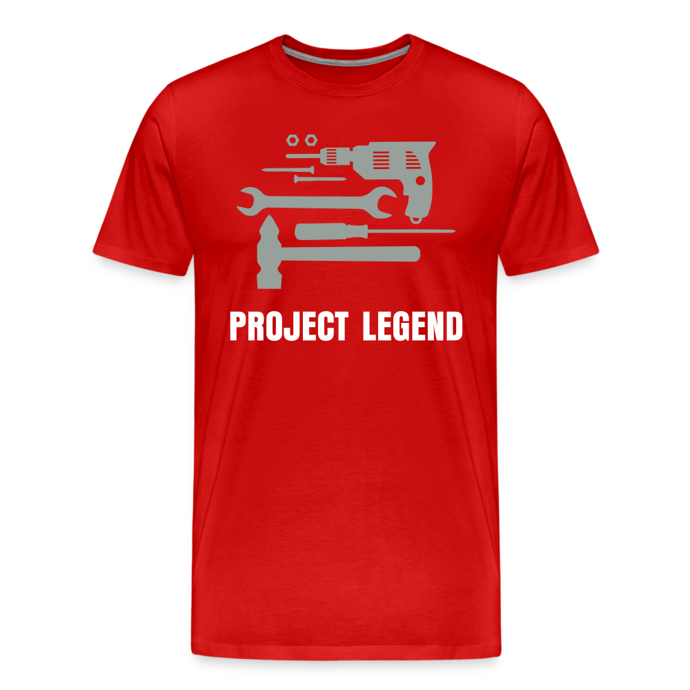 Project Fluent | Men's Premium Graphic Tee - red