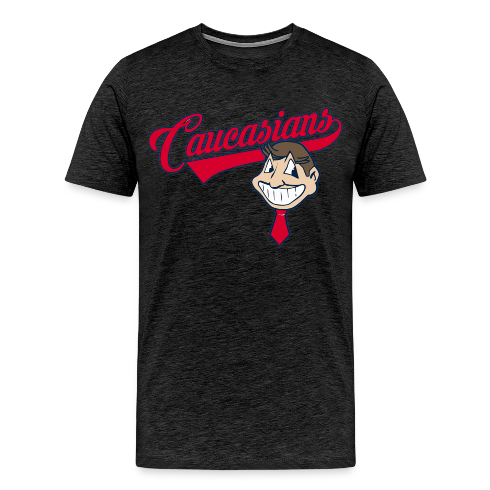 Caucasians Shirt | Premium Mens Graphic Tee - charcoal grey