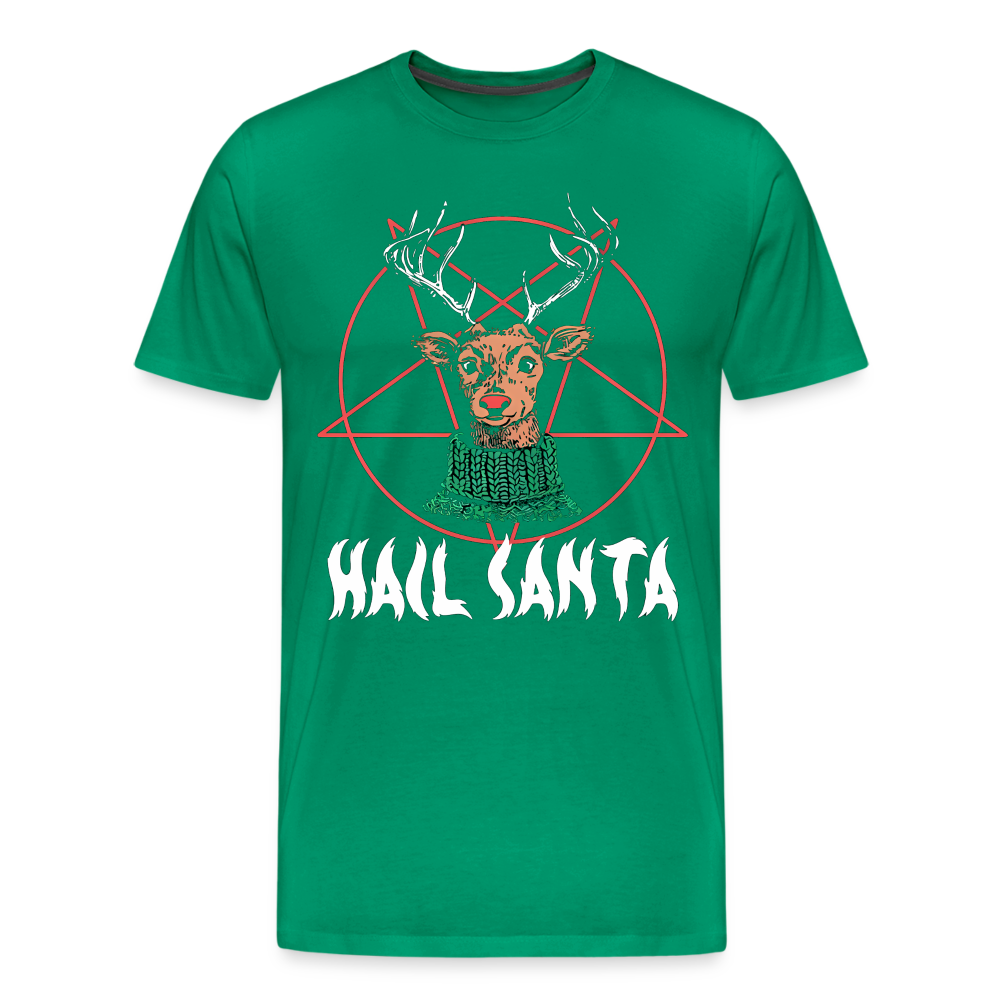Hail Santa - kelly green