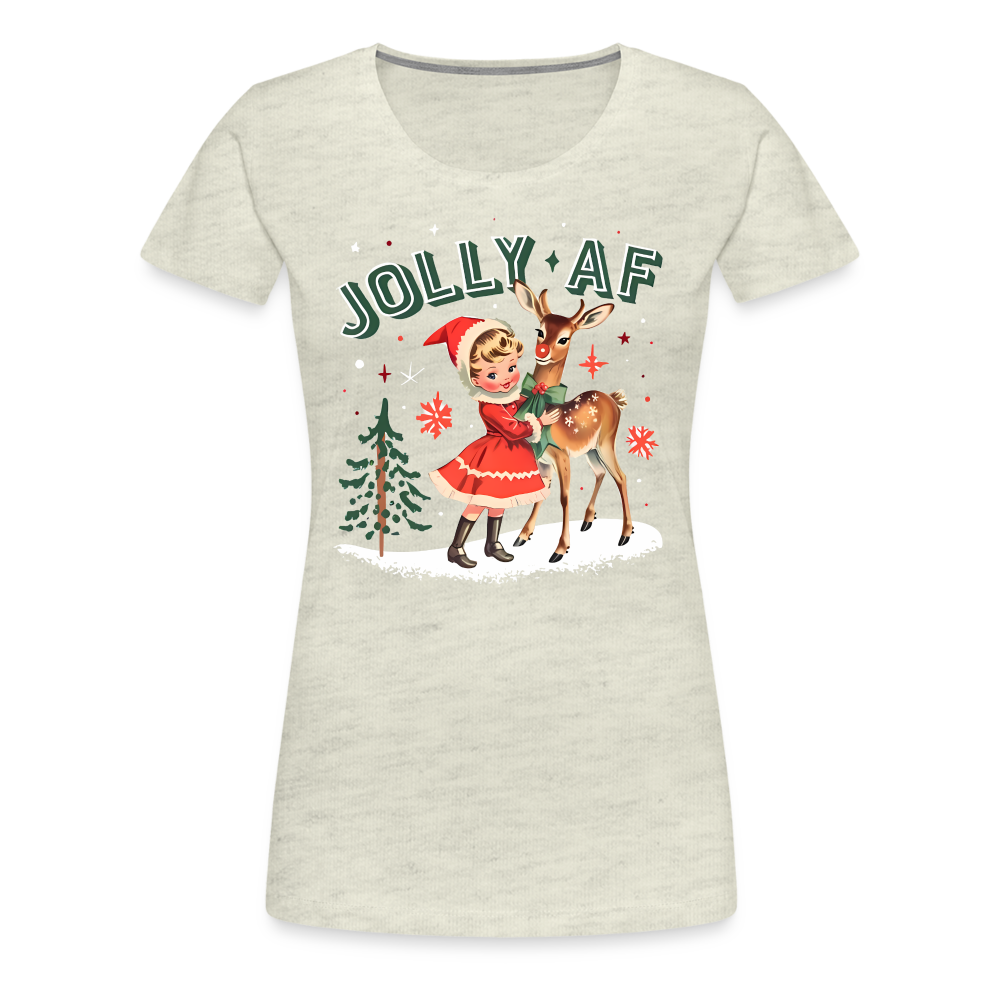 Jolly AF - heather oatmeal