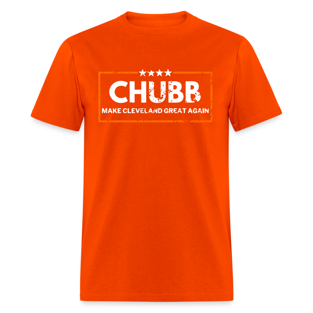 Chubb Make Cleveland Great Again | Graphic Tee - orange