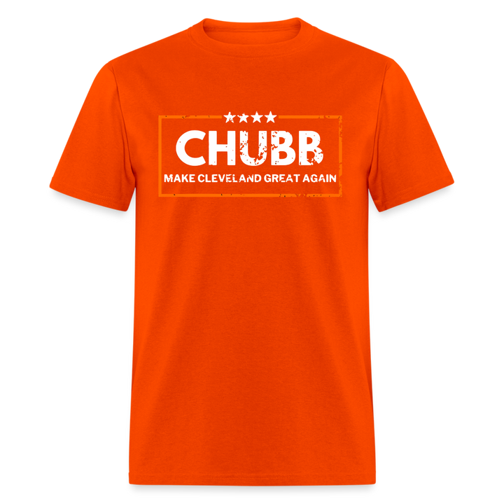 Chubb Make Cleveland Great Again | Graphic Tee - orange