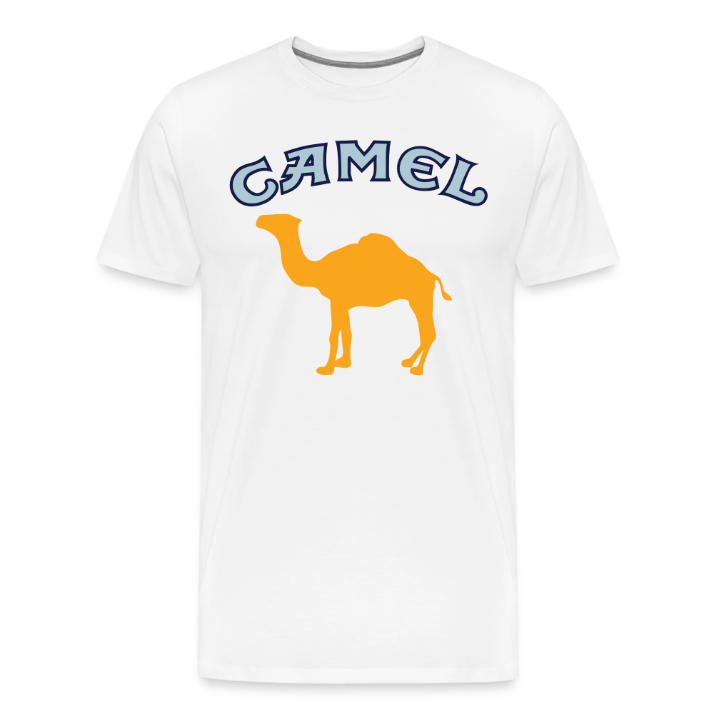 Camel Shirt | Premium Mens Graphic Tee - white