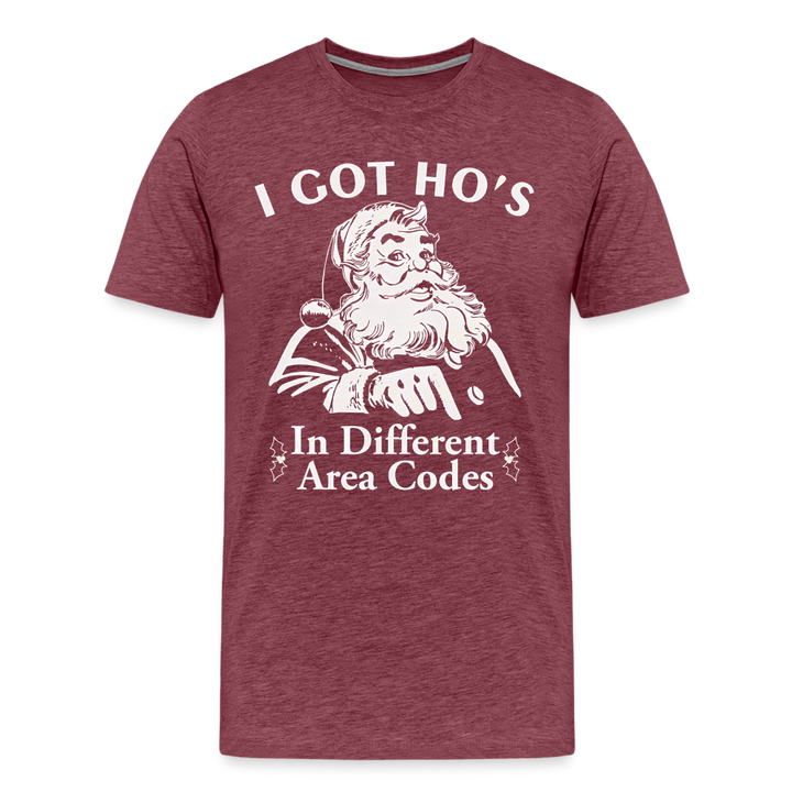 I Got Hos In Different Area Codes - heather burgundy