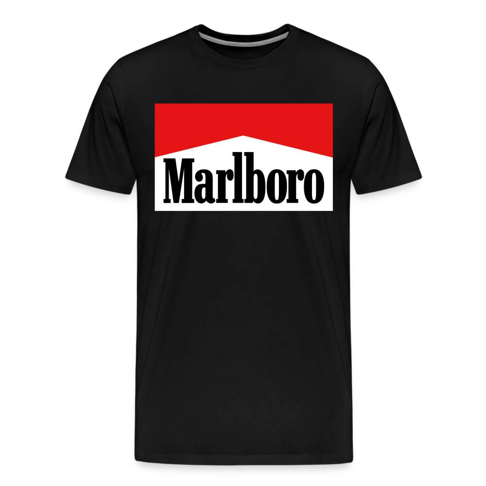 Marlboro Shirt | Premium Mens Graphic Tee - black