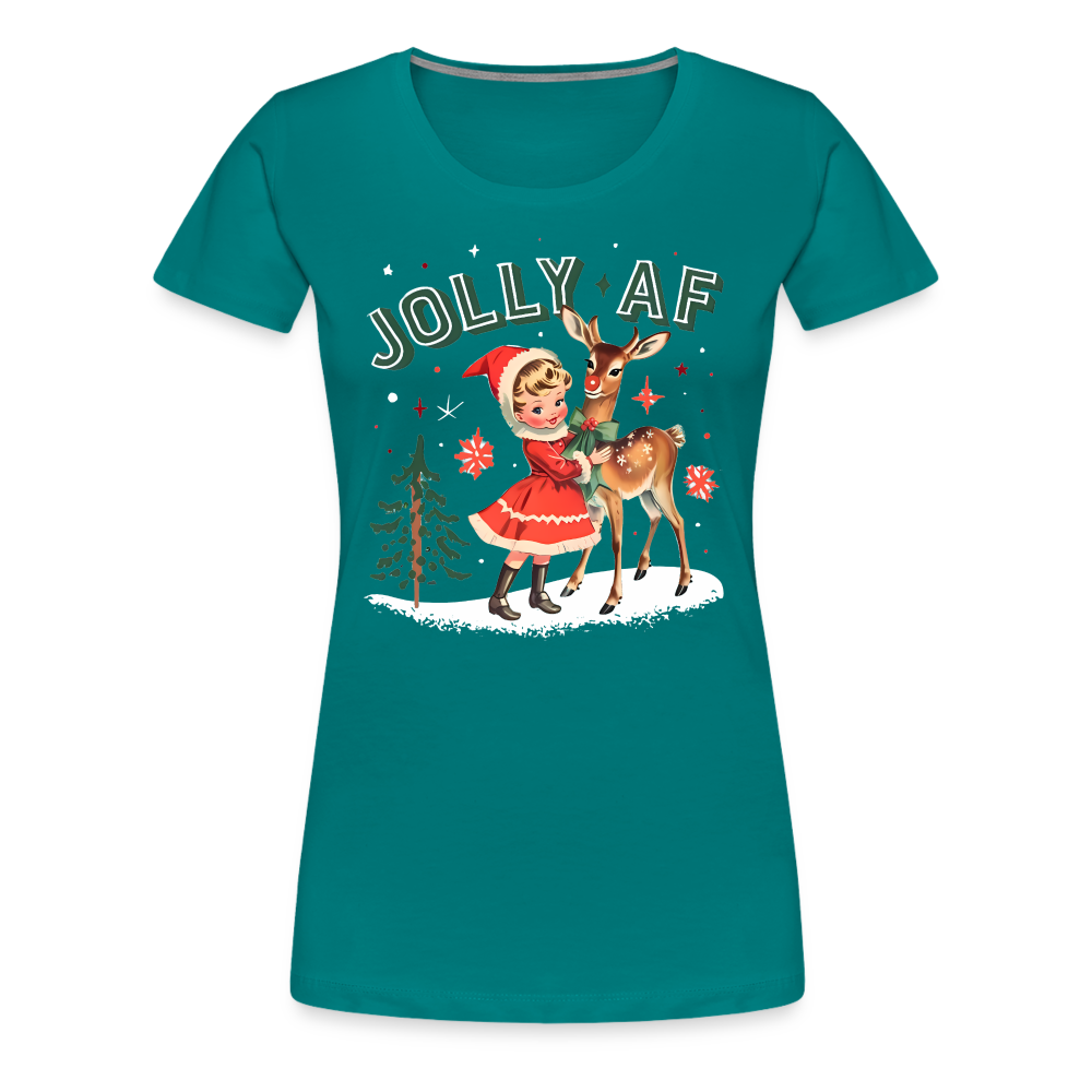 Jolly AF - teal