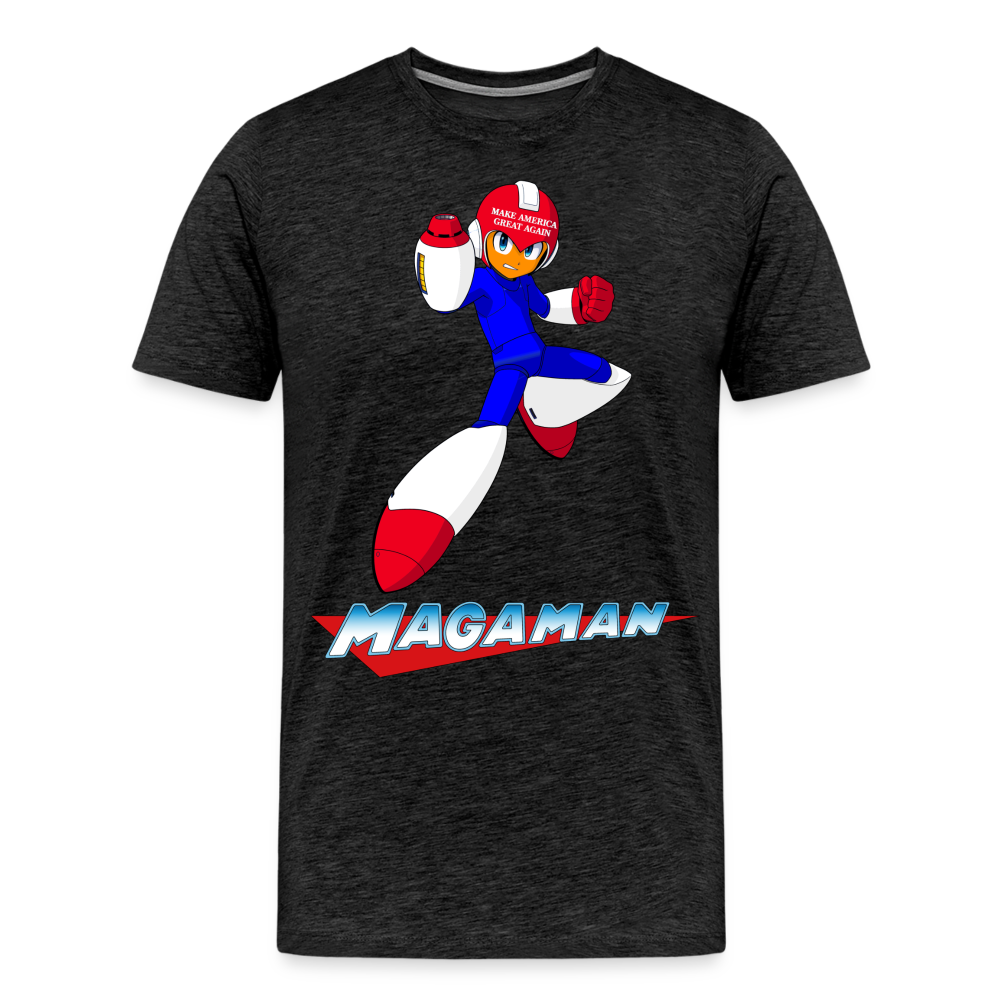 Maga Man Shirt | Premium Mens Graphic Tee - charcoal grey