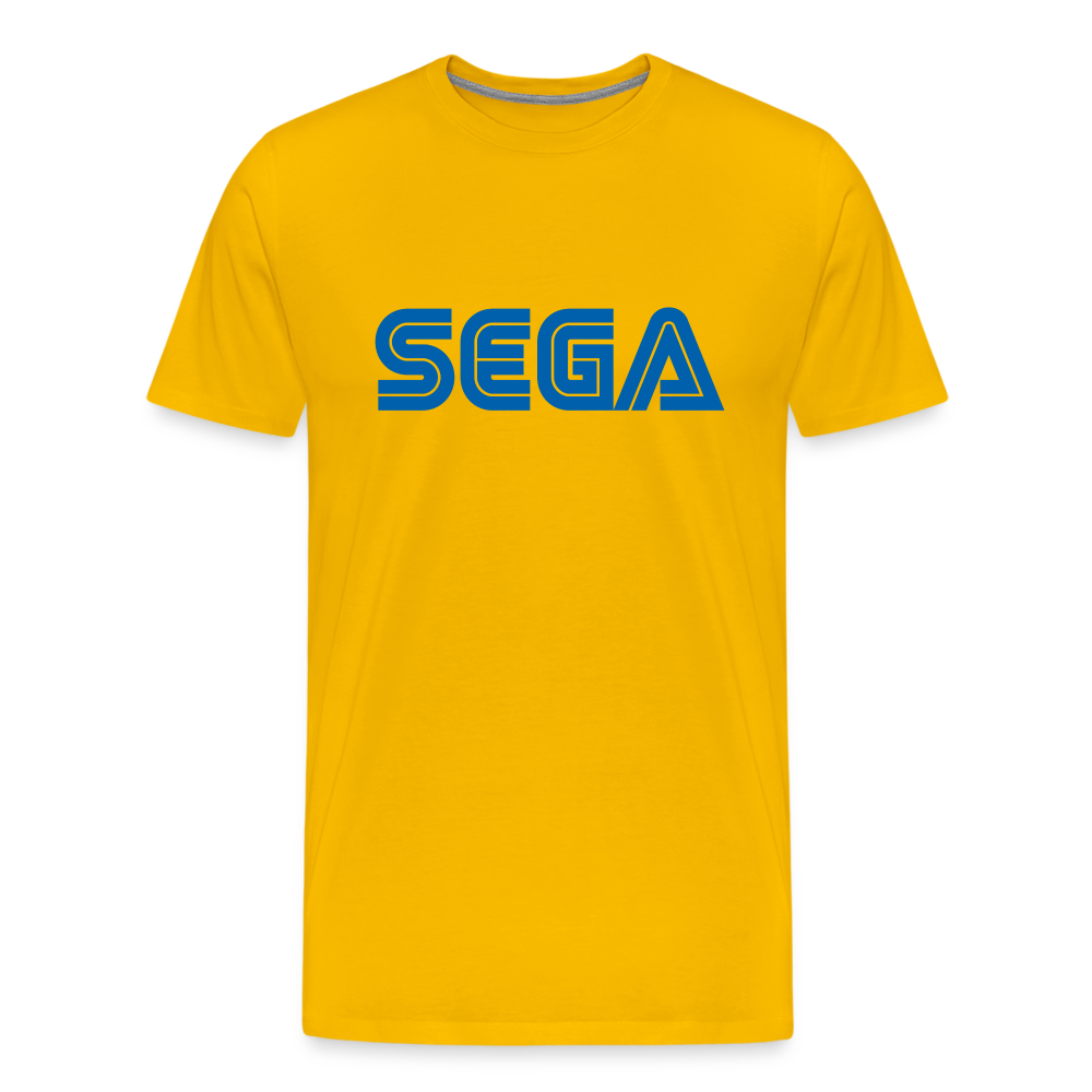 SEGA Shirt | Premium Mens Graphic Tee - sun yellow