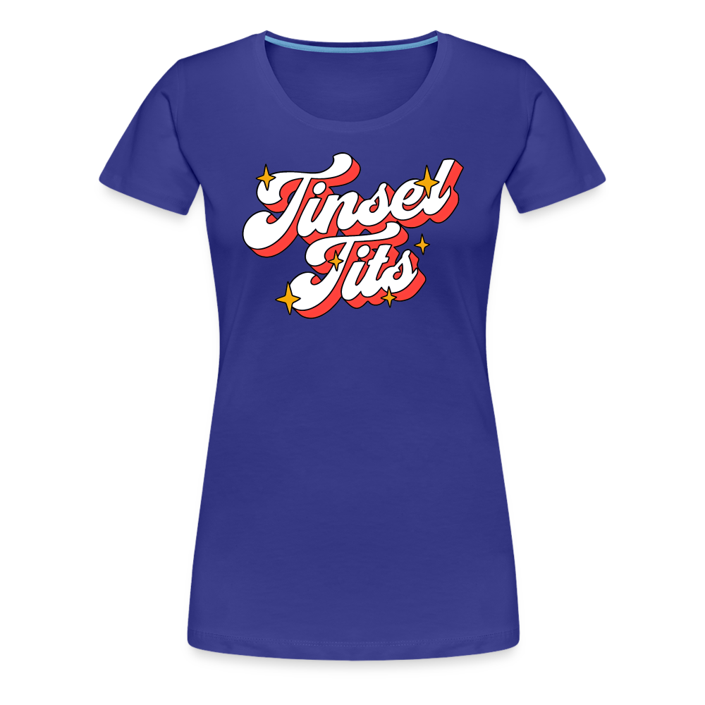 Tinsel Tits - royal blue