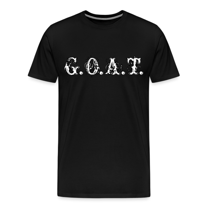 GOAT Shirt | Premium Mens Graphic Tee - black