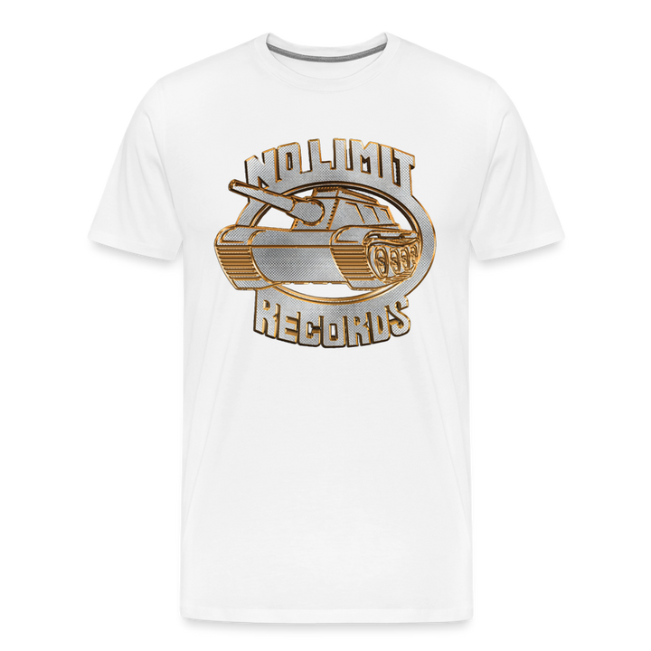 No Limit Shirt | Premium Mens Graphic Tee - white