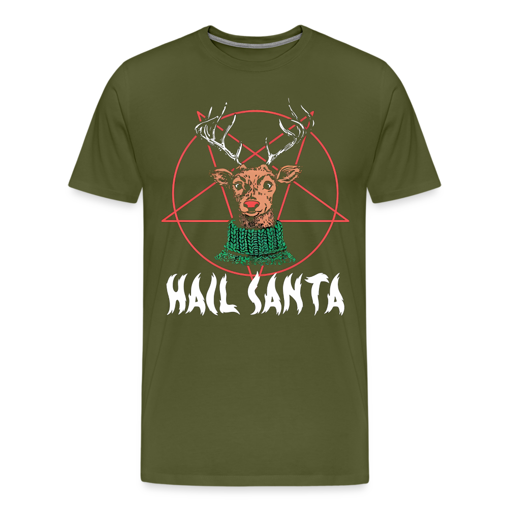 Hail Santa - olive green