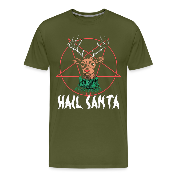 Hail Santa - olive green
