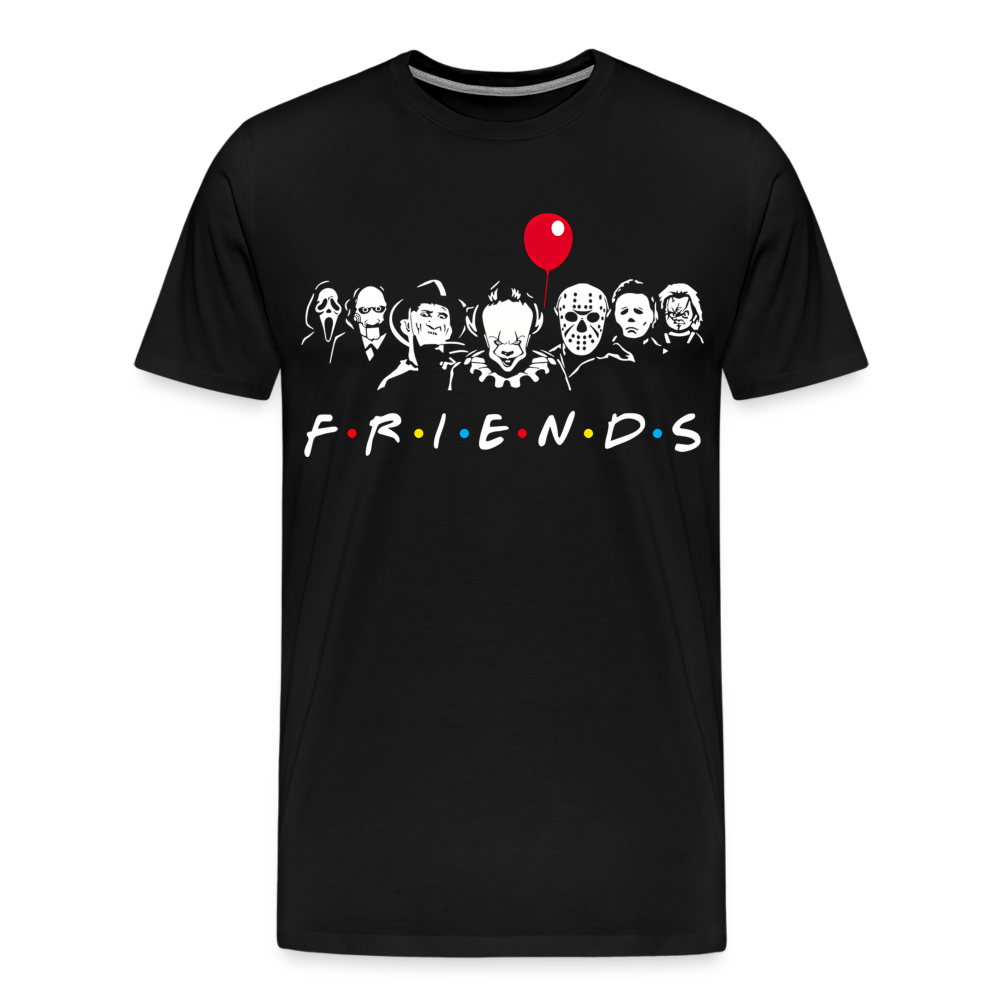 Friends | Premium Mens Graphic Tee - black