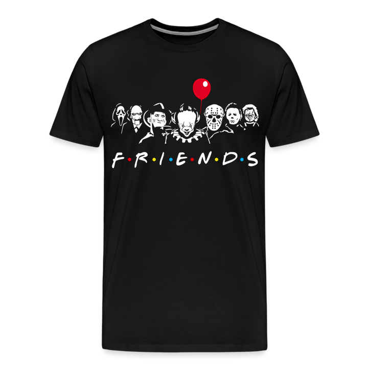 Friends | Premium Mens Graphic Tee - black