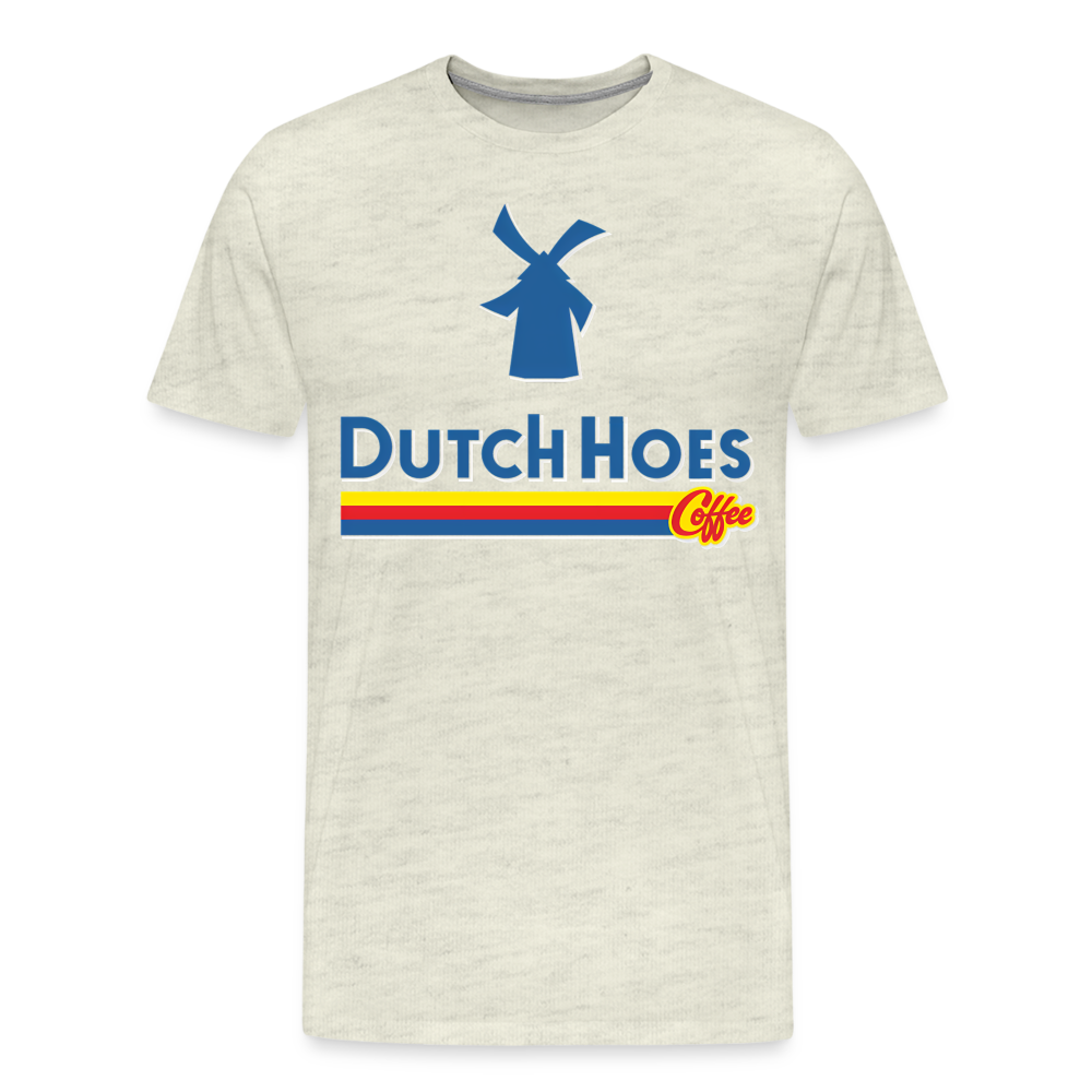 Dutch Hoes Shirt | Premium Mens Graphic Tee - heather oatmeal