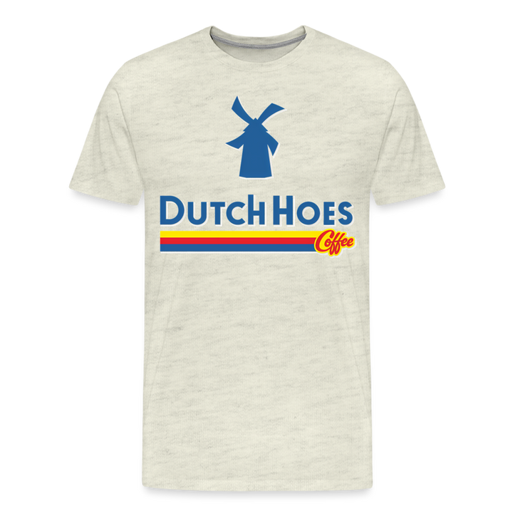 Dutch Hoes Shirt | Premium Mens Graphic Tee - heather oatmeal