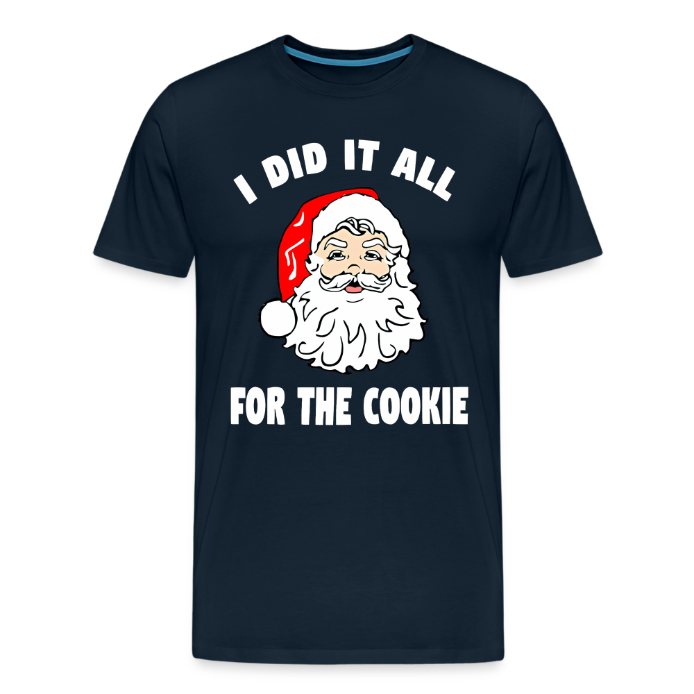 All For The Cookie Shirt - deep navy