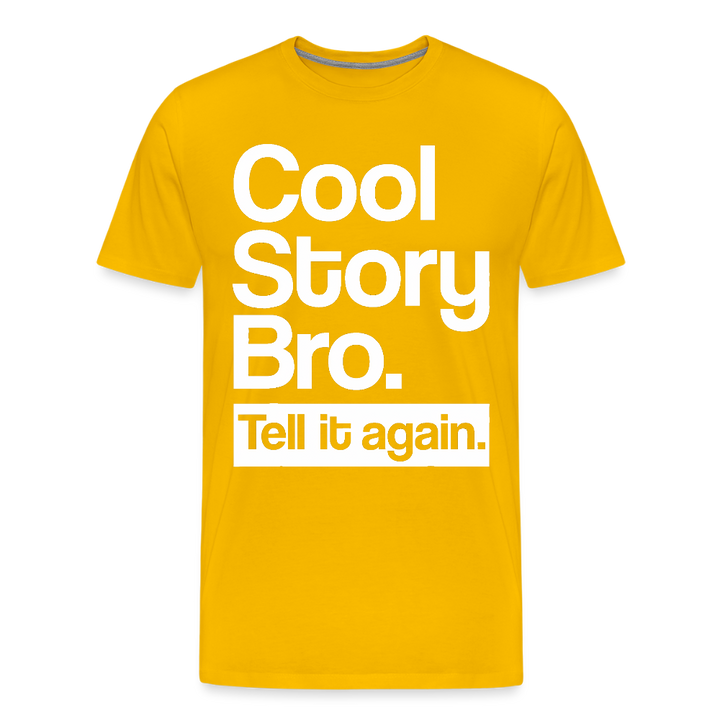 Cool Story Bro - sun yellow