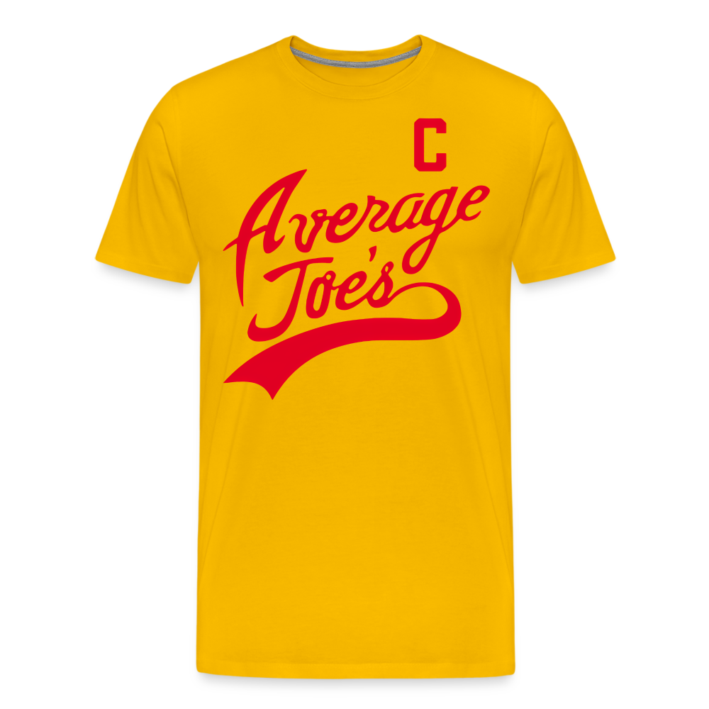 Average Joes's Shirt | Premium Mens Graphic Tee - sun yellow