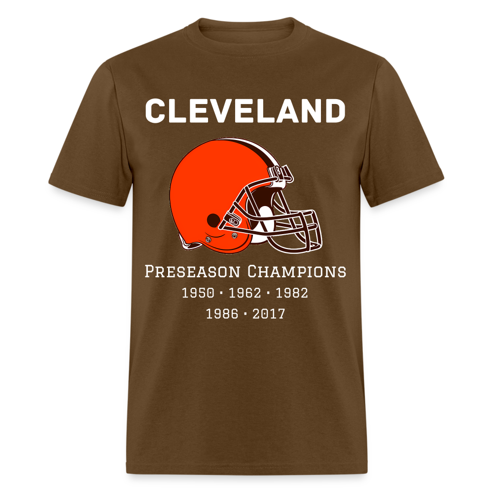Cleveland Preseason Champions | Graphic Tee - brown