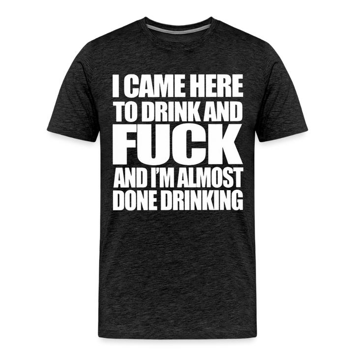 Drink &amp; Fuck - charcoal grey