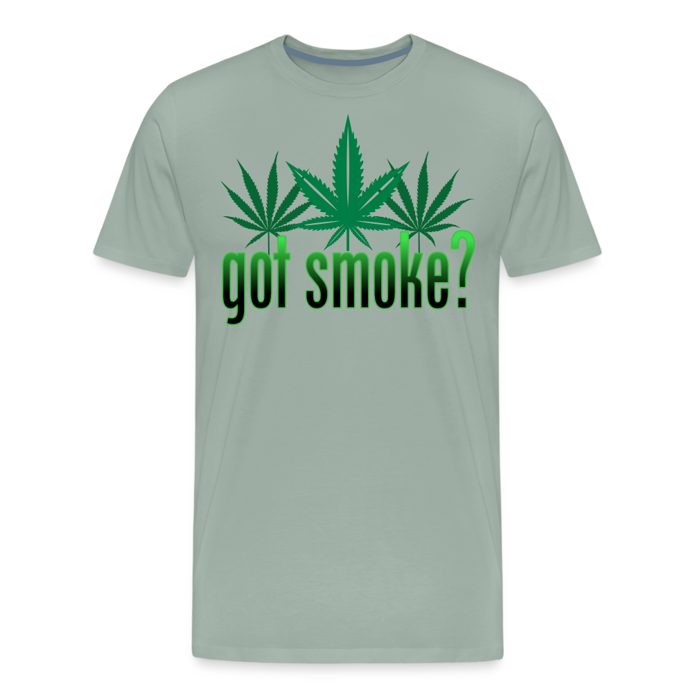 Got Smoke Shirt | Premium Mens Graphic Tee - steel green