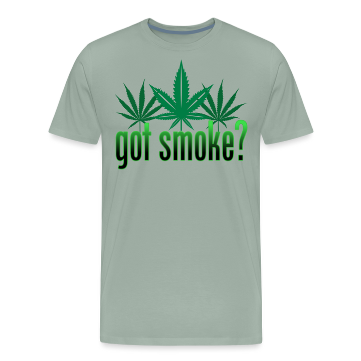 Got Smoke Shirt | Premium Mens Graphic Tee - steel green