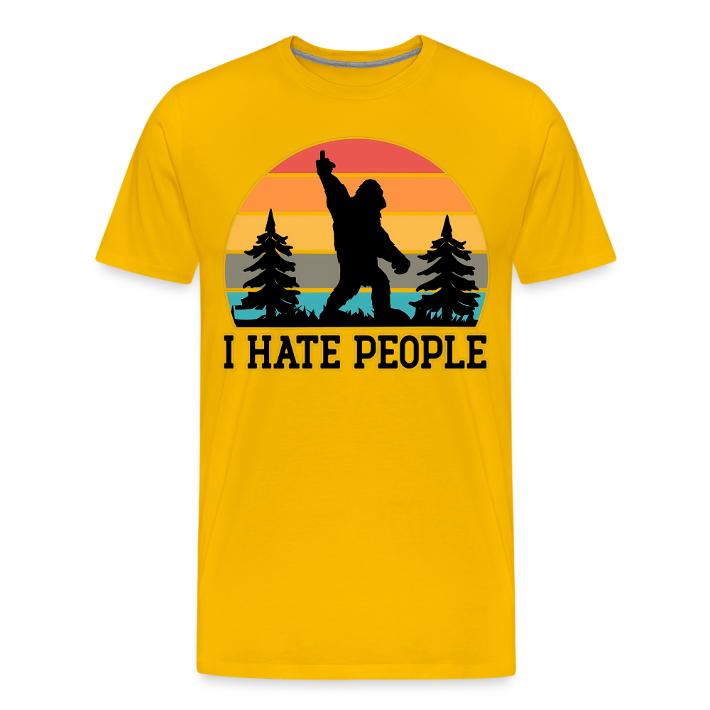 I Hate People - sun yellow