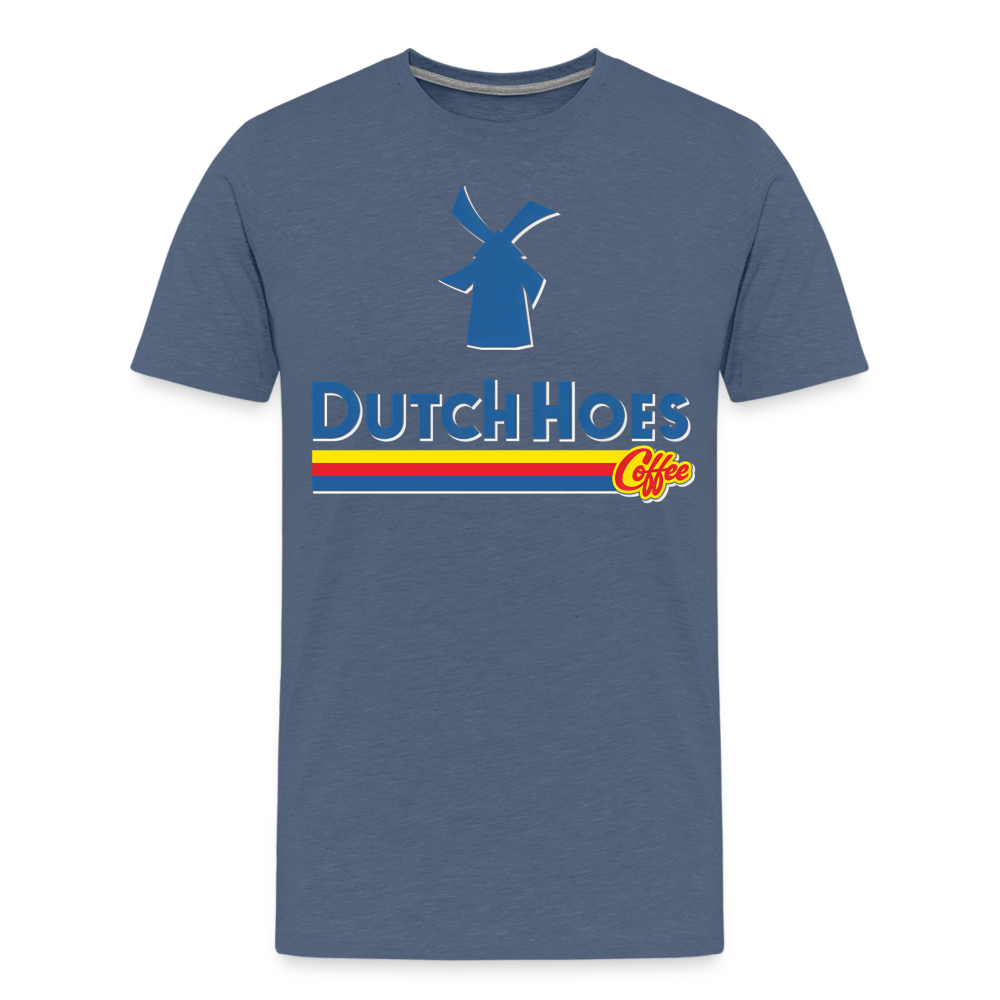 Dutch Hoes Shirt | Premium Mens Graphic Tee - heather blue