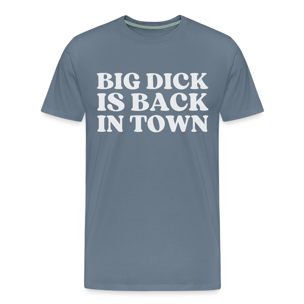 Back In Town - steel blue
