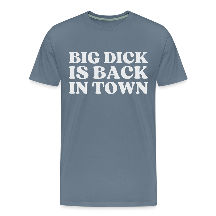 Back In Town - steel blue