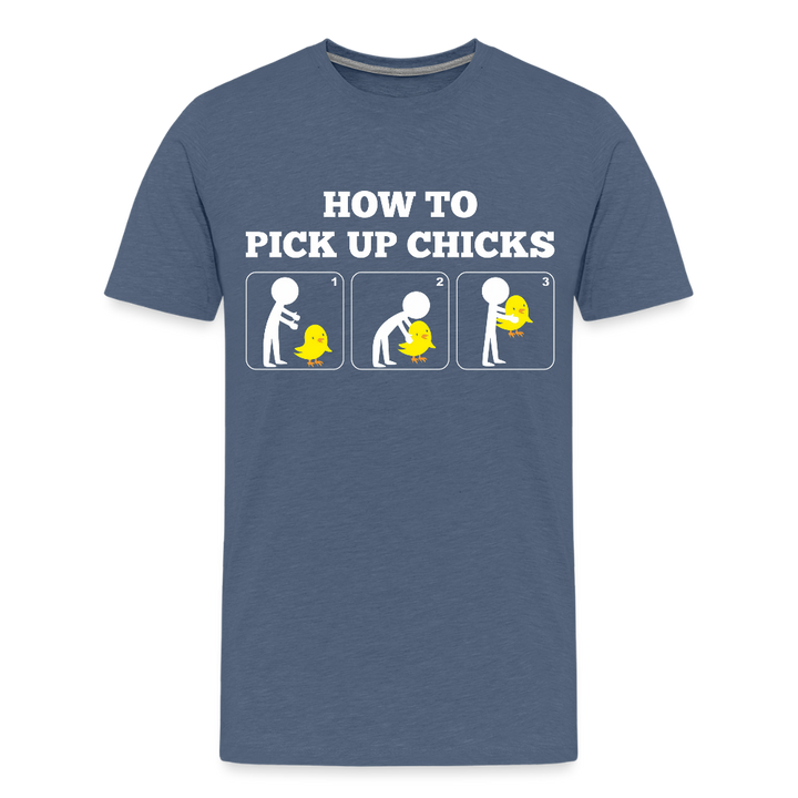 How To Pick Up Chicks - heather blue