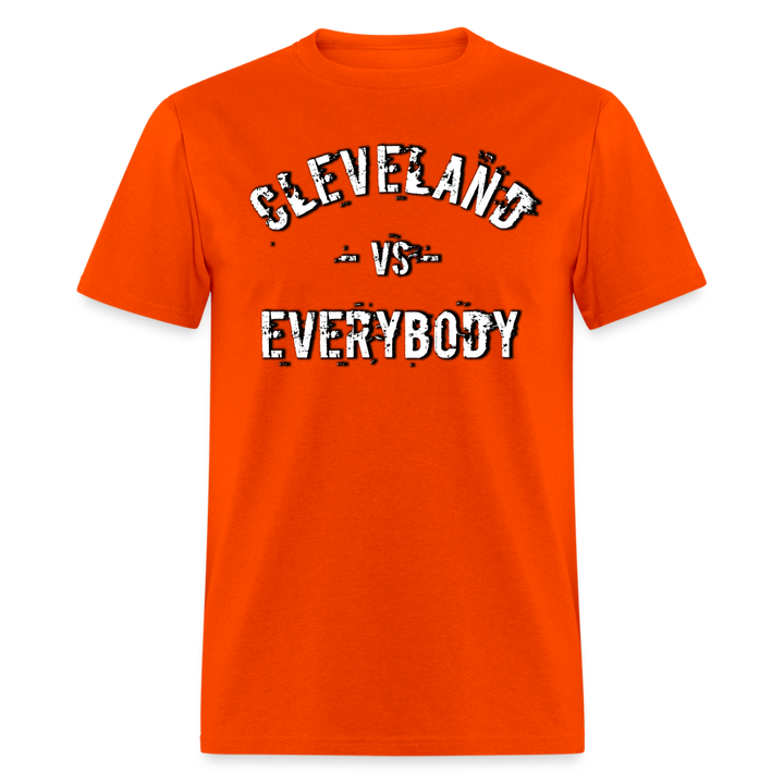 Cleveland VS Everybody Shirt | Graphic Tee - orange