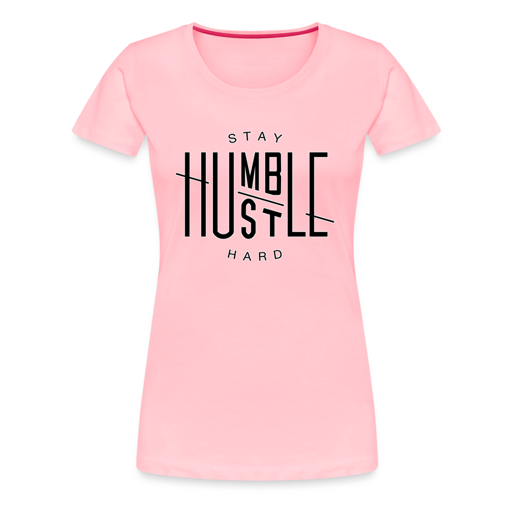 Stay Humble Shirt | Premium Womens Graphic Tee - pink