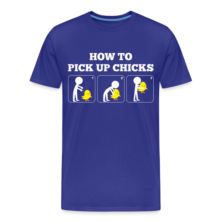 How To Pick Up Chicks - royal blue