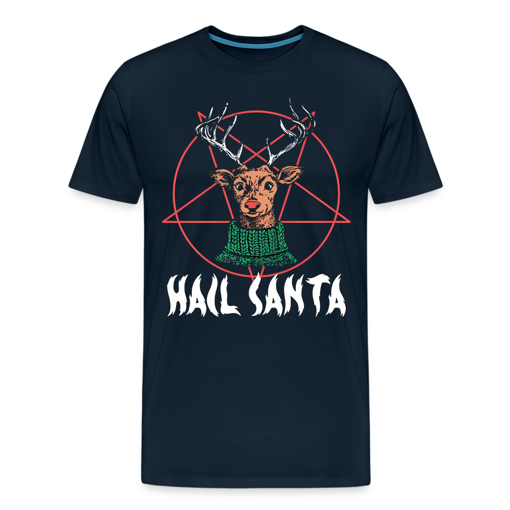 Hail Santa - deep navy